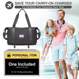 Travel Bag, Women’s Sports Bag, 40 x 20 x 25 cm, Ryanair Hand Luggage, Weekender Bag, Swimming Bag, Waterproof Travel Bag, Duffle Bag, Fitness Bag, Training Bag, for Trips and Gym