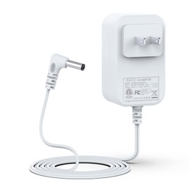 Govvep 24V 1A 0.5A Switching Power Supply Adapter Wall Charger Center Positive for Device with 5.5 * 2.1mm DC Jack and Charging Power not exceeding 24V 1A.