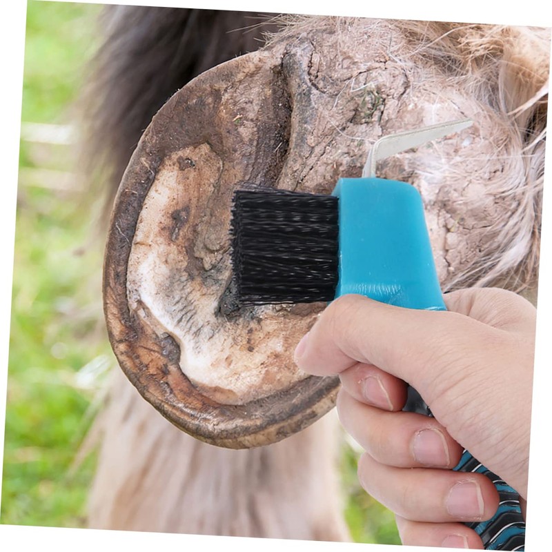 SUPVOX Horse Hoof Cleaning Tool 2pcs Horse Brush for Grooming