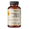 Vitamina D3 5,000iu Con 360 Tabletas Orgánicas Hecho En Usa Sabor Sin Sabor