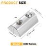 sourcing map Roll-in Spring M4 T Nut, Roll Ball Elastic