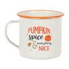 Something Different HA_40331 Enamel Cup, Pumpkin Spices, 1 Piece, 165