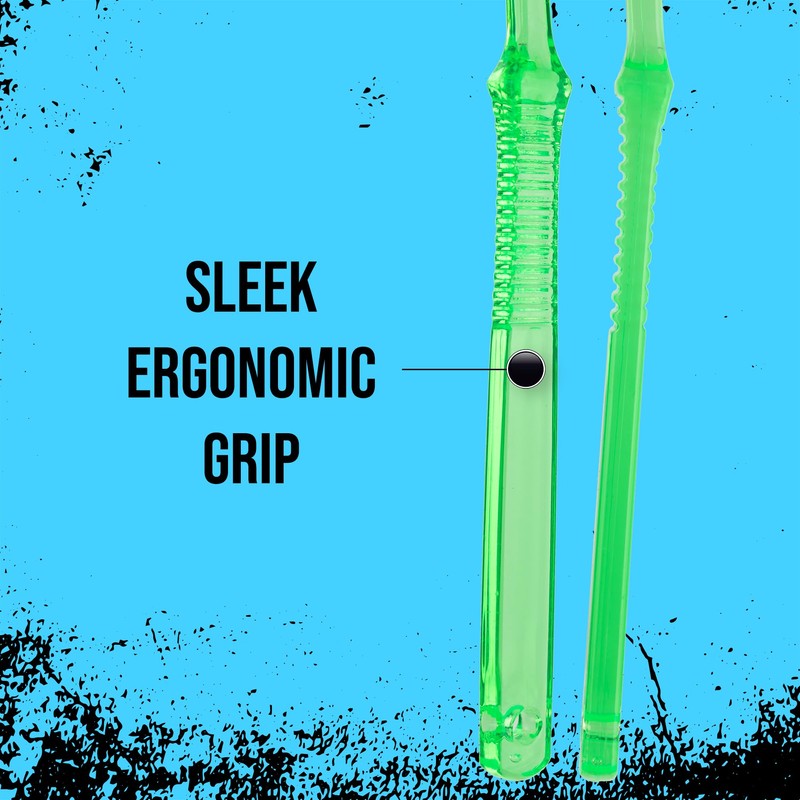 Extra Firm Toothbrush Set for Adults or Smokers Travel Toothbrush