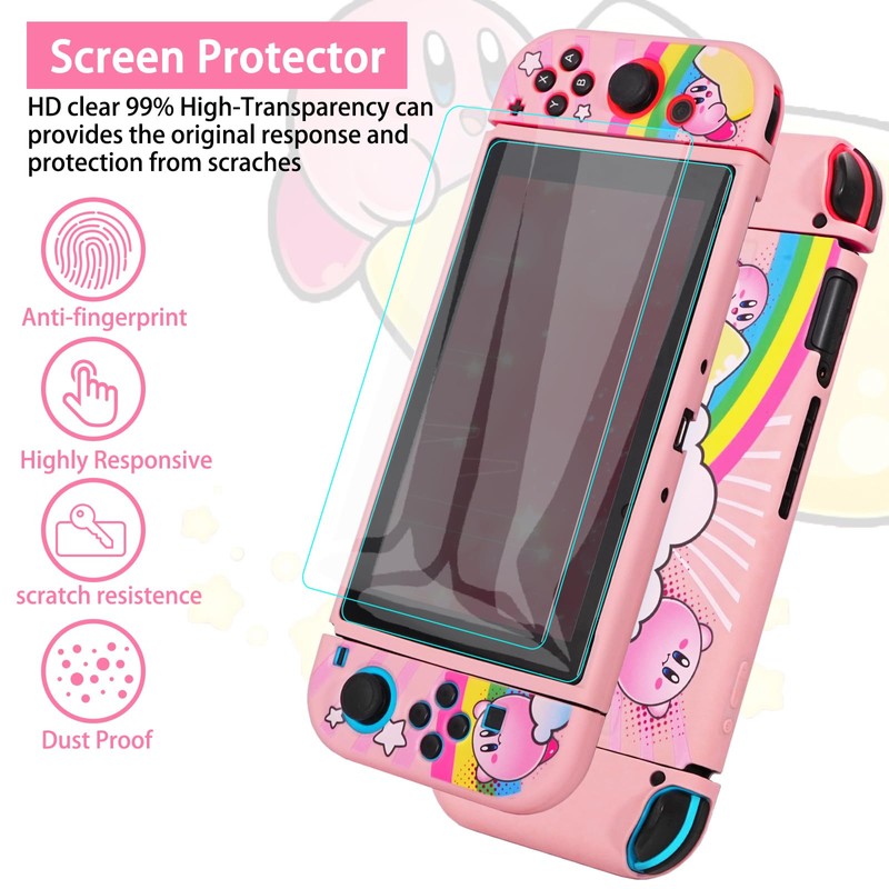 TIKOdirect Carrying Case for Switch, Cute Portable Accessories Bundle 5