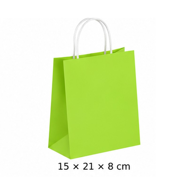 Kraft Paper Gift Bags with Handles for Party Favors –