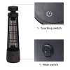 1200W IP55 Waterproof Infrared Electric Freestanding Patio Heater with Touch