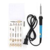 Adjustable Temperature Electric Iron Painting Tool Set with 27 Iron