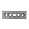 raseparter 1-2-3 Blocks Matched Pair Hardened Steel 23 Holes (1x2x3)