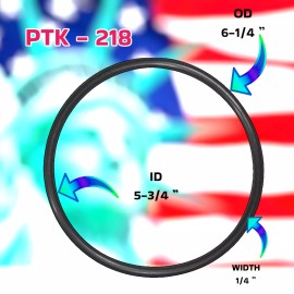 LIBERTY SEALS 392041  Eagle Pump Olympian T/M Filter Lid (2-PACK PTK-218-LUBE) For American