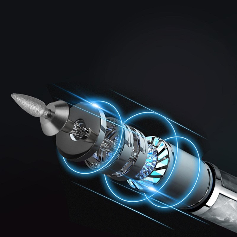 SILULCM Nail Grinder for Human - Electric Nail Drill -