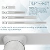 Portable Air Conditioner Window Door Kit with 5.9”Exhaust Hose, Universal