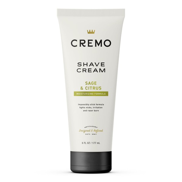 Cremo Cremo Sage & Citrus Shave Cream, Astonishingly Superior Ultra-Slick