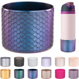 Soledea Silicone Water Bottle Boot for Owala 24oz, Bling Anti-Slip Protective Sleeve for Owala Water Bottle Protects FreeSip or Flip Stainless Steel Water Bottles