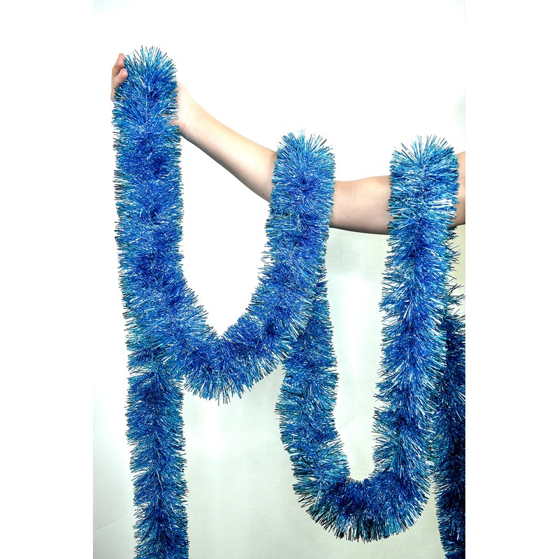 Tinsel Garland 25 ft. Perfect for Holiday, Memorial Day, Christmas,
