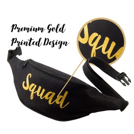 Bachelorette Fanny Packs | Bride Fanny Packs 7 Pack | Cursive Squad Fanny Packs