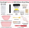 Sourdough Starter Kit, 34oz Sourdough Starter Jar, Bread Sling for