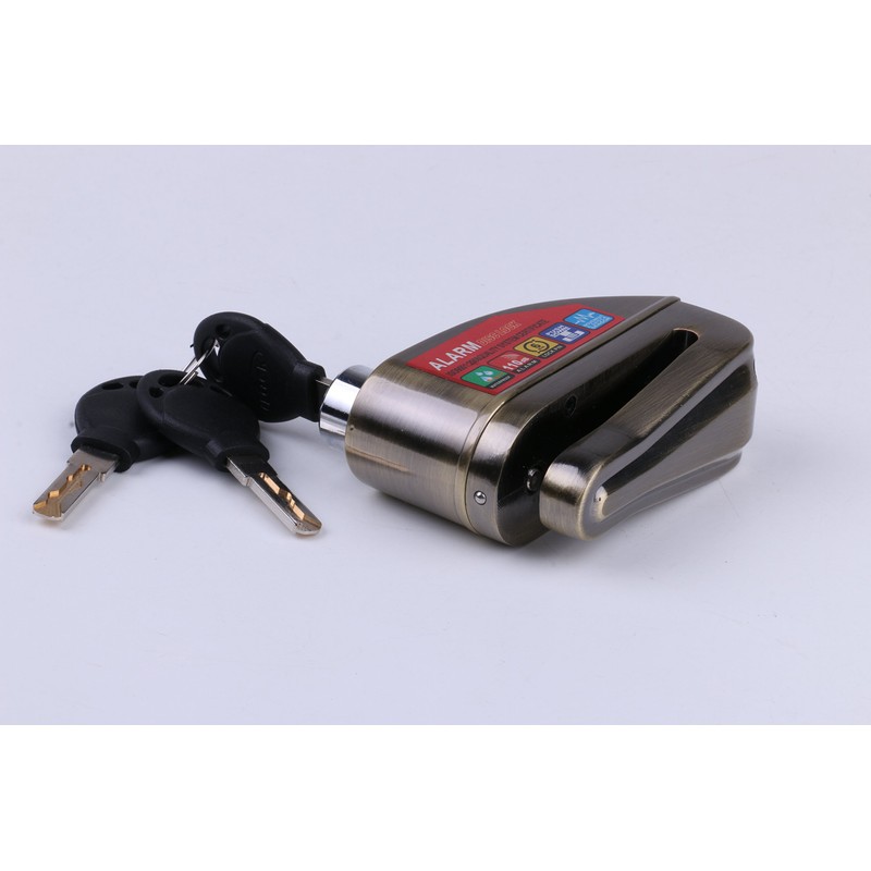 Candado Disco Alarma Motocicleta 110dB 2 posiciones Kov