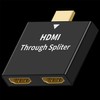 tunghey 2Pack HDMI Splitter Adapter -HDMI Splitter 1 in 2