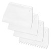 Adhesive Spreader, 4 Pcs Notched Glue Spreader Kits Plastic Notched