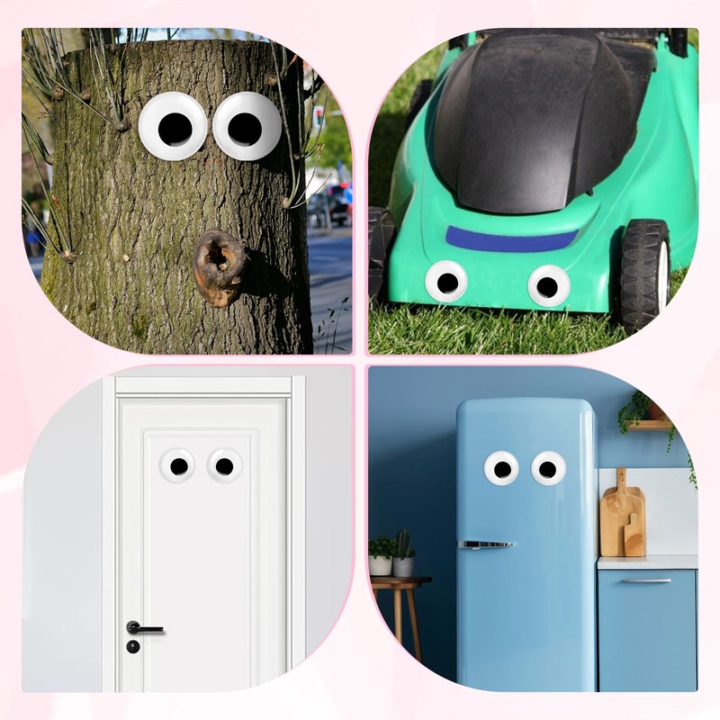 2Pcs Giant Googly Eyes, 7 Inch Large Googly Eyes with