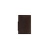 Ögon CL-Darkbrown Card Holder Cascade Wallet Aluminium and Italian Leather