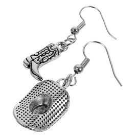 FRCOLOR Cowgirl Earrings for Women Lightweight Dangle Drop Earrings Chic Western Style for Daily Wear Parties and Festivals