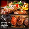 Soaoo 500 Pcs 3.5" Assorted Bamboo Wood Temperature Picks Steak