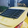 HECASA Rear Windshield Louvers Sun Shade Cover Window Compatible with
