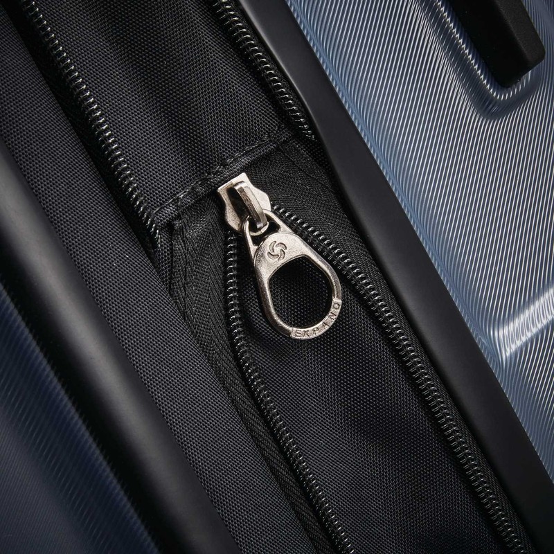 Samsonite Centric Hardside Expandable Luggage with Spinner Wheels, Blue Slate,