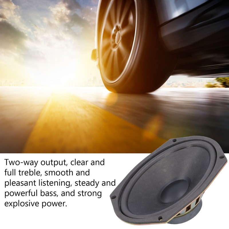 Car Coaxial Speaker 93dB Door Stereo Audio Double Output High