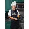GENSTORES Funny Baking Aprons for Women Men Cute Bakers Apron