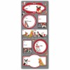 Jillson Roberts Christmas Gift Tag Labels Sticker Sheet - 4"