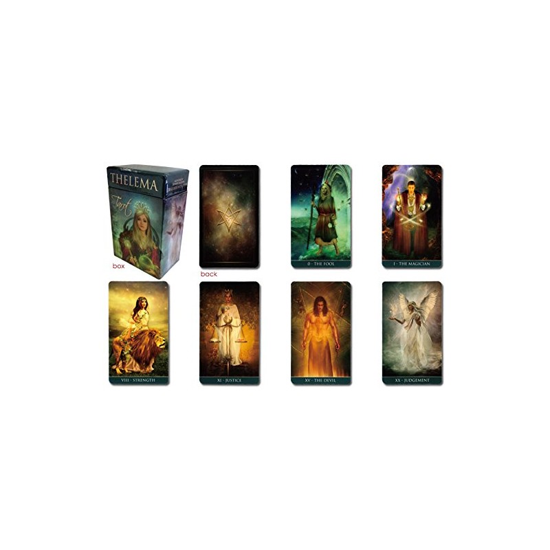 Tarot Cards, Divination Telling, 78 Cards, Cerema, Tarot Japanese Booklet