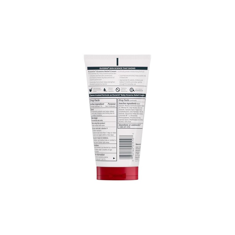 Eucerin Paquete Múltiple de Alivio para Eczema: Crema y Gel