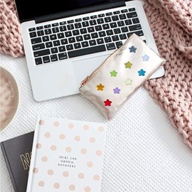 8Rabbit Patches, Set of 36, Applique Stickers, Small, Star, Mini Patches, Girls, Boys, Name Tags, Sticker Type