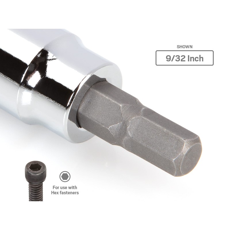 TEKTON 3/8 Inch Drive x 3/16 Inch Hex Bit Socket