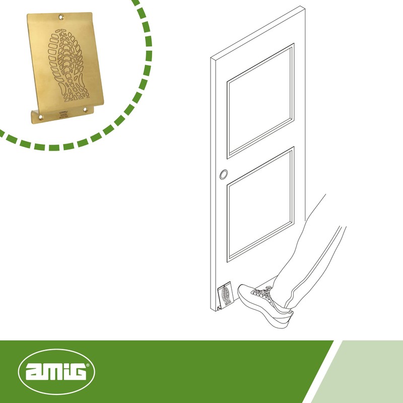 Amig - Foot Pedal Mod.1 to Push Open Heavy Doors