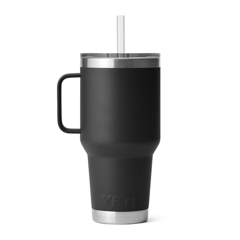 YETI Rambler 35 oz Tumbler with Handle and Straw Lid,