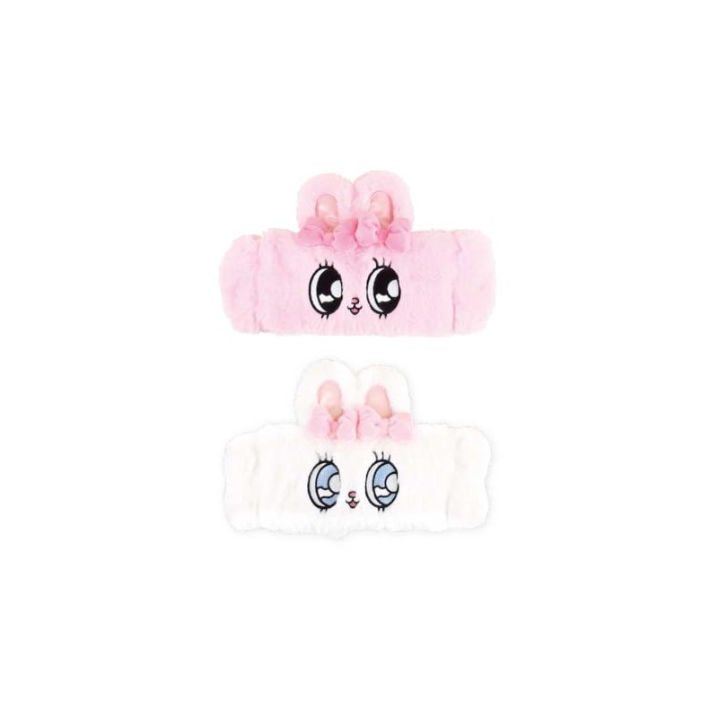 Tees Factory Ester Bunny Hair Band, Cream Bunny, Fluffy, Face