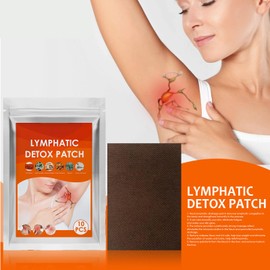 Kräuter Lymphpflege Pflaster,Achsel Lymph Care Patch,Lymphknoten-Anti-Schwellungs-Aufkleber,Lymphatische Detox Patches,Hals Anti-Schwellung Lymphatisches,Lymph Care Patch,Lymph-Pflegepflaster,10PC