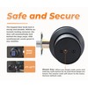Keyless Entry Door Lock with Handle, Keypad Door Knob, Auto