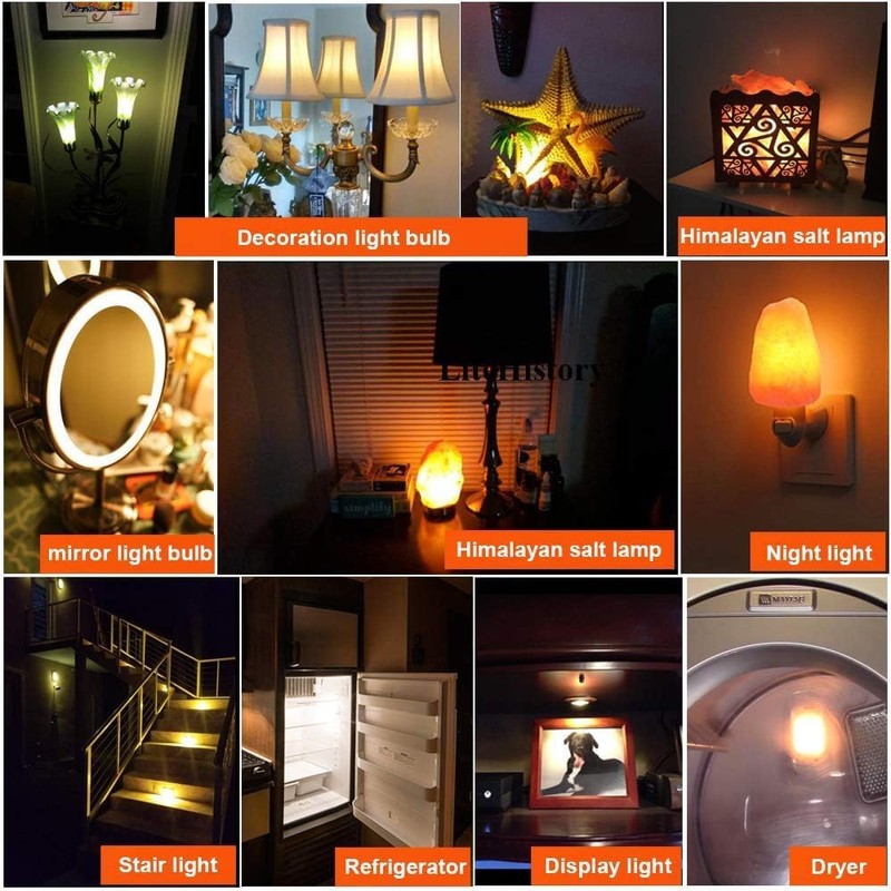 Yi Lighting T22 T7 1W LED Night Light Bulbs E12