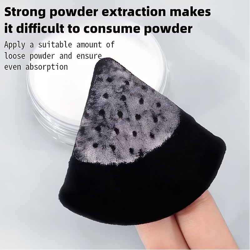 12 Pcs Triangular Powder Puff, Soft Wet Dry Makeup Wedges