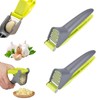 2 Pack Garlic Press Crusher Professional Garlic Mincer and Grinder