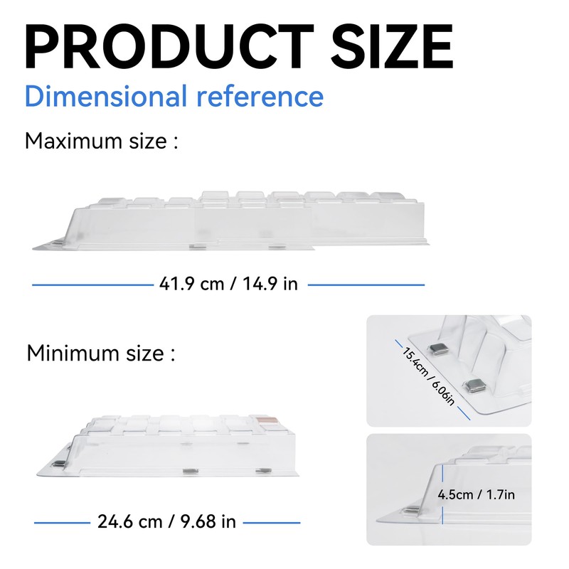 Sideways Magnetic Vent Extender for Under Furniture, Floor Resiter Vent