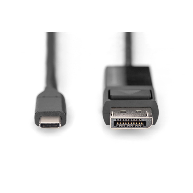 DIGITUS USB Type-C to DisplayPort Bidirectional Max. Resolution 8K @