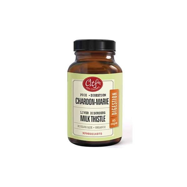 Clef Des Champs Digestion Milk Thistle 400mg (Organic) - 85 Caps