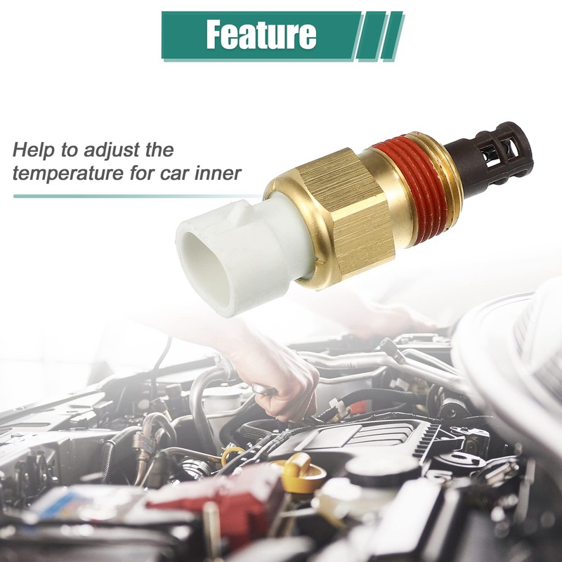 A ABSOPRO 1 Set Intake Air Temperature Sensor 25036751 Plastic