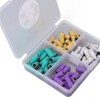 60pcs Nail Sanding Bands with Mandrel Bit Manicures Tool Professional