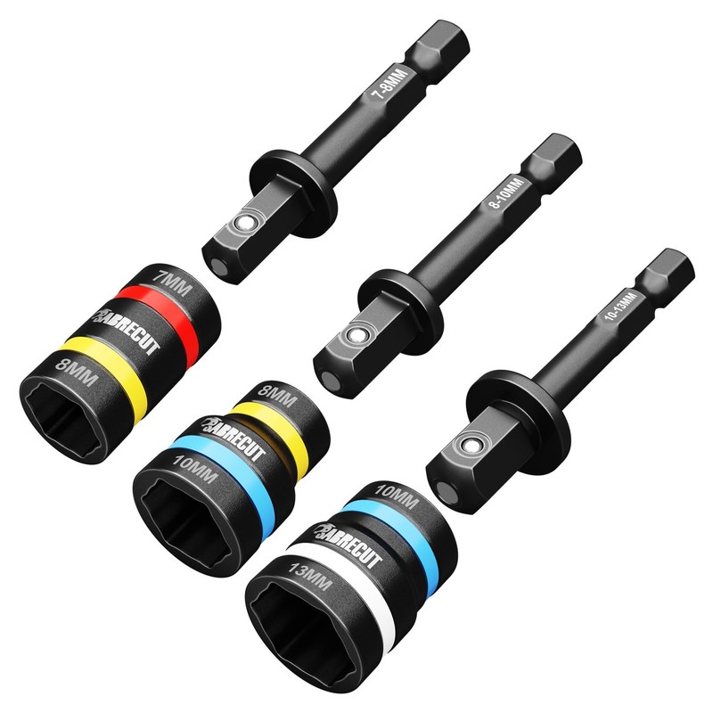 3 x SabreCut SCDINK1 Dual Size Magnetic Reversable 2-in-1 Easy
